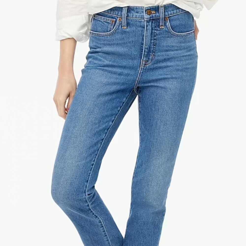 NWT J Crew Factory Essential Straight Leg Jean